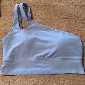 Calia One Shoulder Long Line Swim Top